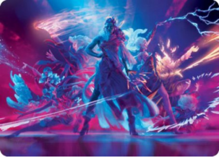 Prismari Command Art Card - STRIXHAVEN ART SERIES - 035/081 - Magic the Gathering Single Card