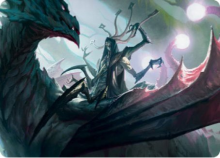 Specter of the Fens Art Card - STRIXHAVEN ART SERIES - 011/081 - Magic the Gathering Single Card