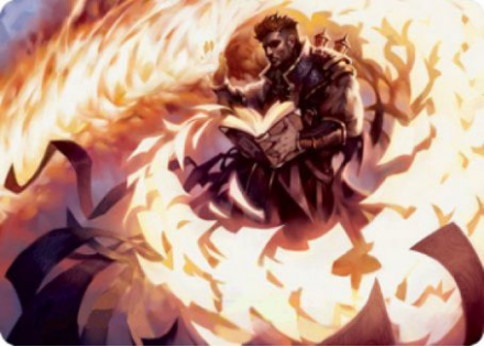Revel in Silence Art Card - STRIXHAVEN ART SERIES - 036/081 - Magic the Gathering Single Card