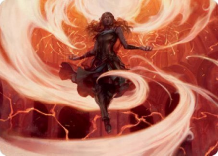 Crackle with Power Art Card - STRIXHAVEN ART SERIES - 012/081 - Magic the Gathering Single Card