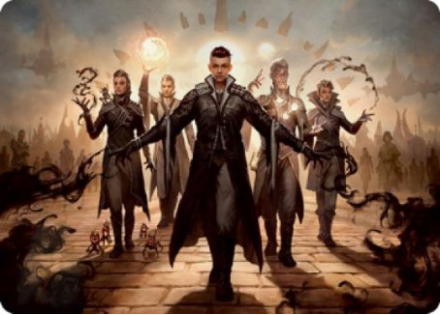 Silverquill Command Art Card - STRIXHAVEN ART SERIES - 041/081 - Magic the Gathering Single Card