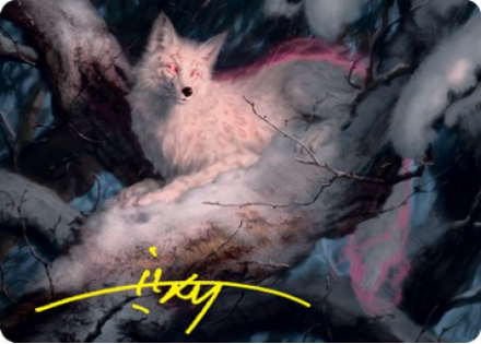 Mila, Crafty Companion Art Card (Gold Signature) - STRIXHAVEN ART SERIES - 034/081 - Magic the Gathering Single Card