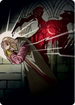 Agonizing Remorse Art Card - STRIXHAVEN ART SERIES - 070/081 - Magic the Gathering Single Card