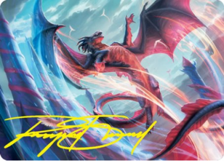 Galazeth Prismari Art Card (Gold Signature) - STRIXHAVEN ART SERIES - 058/081 - Magic the Gathering Single Card