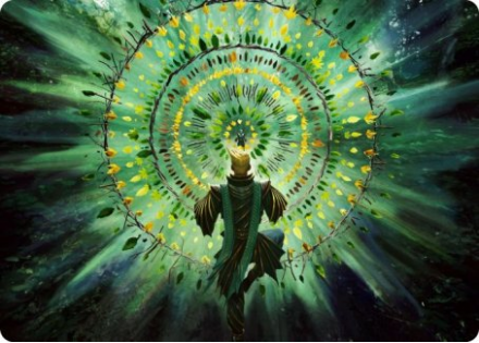Verdant Mastery Art Card - STRIXHAVEN ART SERIES - 019/081 - Magic the Gathering Single Card
