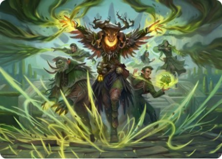 Witherbloom Command Art Card - STRIXHAVEN ART SERIES - 045/081 - Magic the Gathering Single Card