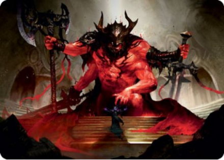 Awaken the Blood Avatar Art Card - STRIXHAVEN ART SERIES - 020/081 - Magic the Gathering Single Card