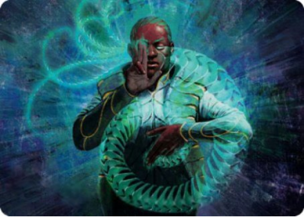 Biomathematician Art Card - STRIXHAVEN ART SERIES - 021/081 - Magic the Gathering Single Card