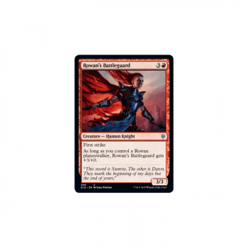 Rowan's Battleguard (Planeswalker Deck) : THRONE OF ELDRAINE 306/269 - Magic the Gathering Single Card