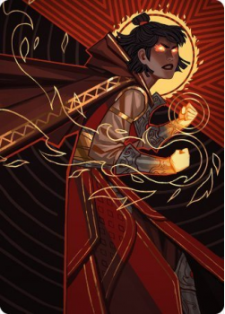 Infuriate Art Card - STRIXHAVEN ART SERIES - 075/081 - Magic the Gathering Single Card