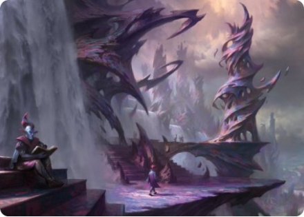 Prismari Campus Art Card - STRIXHAVEN ART SERIES - 048/081 - Magic the Gathering Single Card