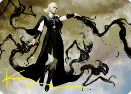 Shadewing Laureate Art Card (Gold Signature) - STRIXHAVEN ART SERIES - 040/081 - Magic the Gathering Single Card