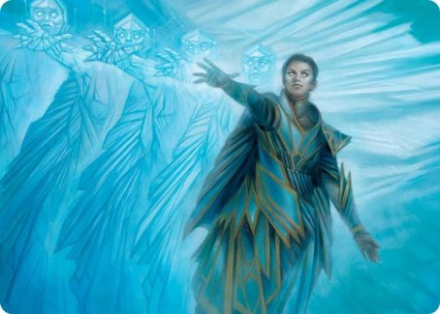 Echoing Equation Art Card - STRIXHAVEN ART SERIES - 024/081 - Magic the Gathering Single Card
