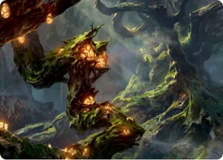 Forest Art Card - STRIXHAVEN ART SERIES - 050/081 - Magic the Gathering Single Card