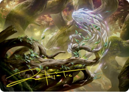 Emergent Sequence Art Card (Gold Signature) - STRIXHAVEN ART SERIES - 017/081 - Magic the Gathering Single Card