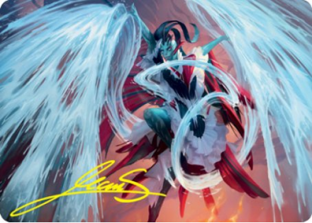 Torrent Sculptor Art Card (Gold Signature) - STRIXHAVEN ART SERIES - 044/081 - Magic the Gathering Single Card