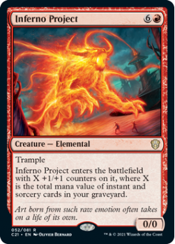 Inferno Project : COMMANDER 2021 - 052/081 - Magic the Gathering Single Card