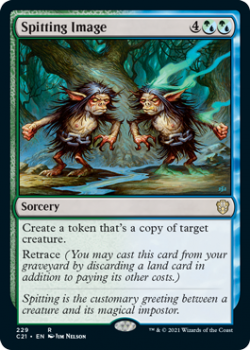 Spitting Image : COMMANDER 2021 - 229 - Magic the Gathering Single Card