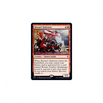 Rowan's Stalwarts (Planeswalker Deck) : THRONE OF ELDRAINE 307/269 - Magic the Gathering Single Card