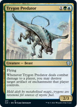 Trygon Predator : COMMANDER 2021 - 231 - Magic the Gathering Single Card
