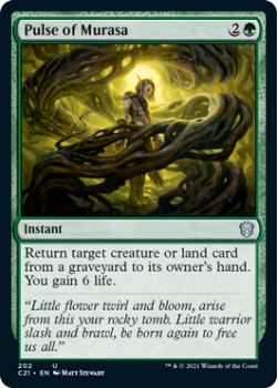 Pulse of Murasa : COMMANDER 2021 - 202 - Magic the Gathering Single Card