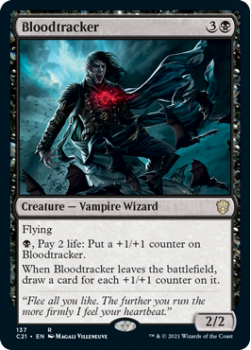 Bloodtracker : COMMANDER 2021 - 137 - Magic the Gathering Single Card