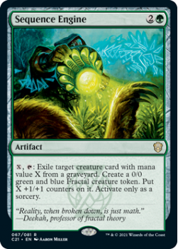 Sequence Engine : COMMANDER 2021 - 067/081 - Magic the Gathering Single Card