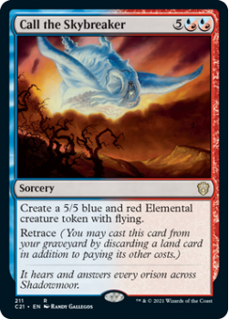 Call the Skybreaker : COMMANDER 2021 - 211 - Magic the Gathering Single Card