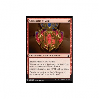 Cartouche of Zeal : MYSTERY BOOSTER 931 - Magic the Gathering Single Card