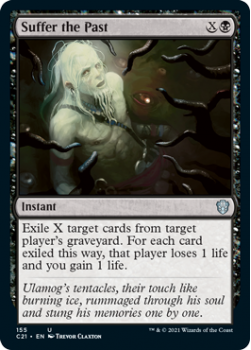 Suffer the Past : COMMANDER 2021 - 155 - Magic the Gathering Single Card
