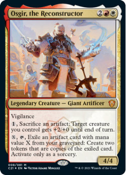 Osgir, the Reconstructor (FOIL) : COMMANDER 2021 - 008/081 - Magic the Gathering Single Card