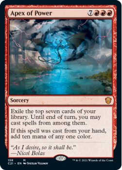 Apex of Power : COMMANDER 2021 - 158 - Magic the Gathering Single Card