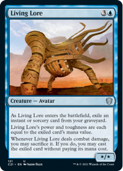 Living Lore : COMMANDER 2021 - 121 - Magic the Gathering Single Card