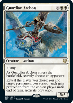 Guardian Archon : COMMANDER 2021 - 017/081 - Magic the Gathering Single Card