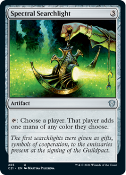 Spectral Searchlight : COMMANDER 2021 - 265 - Magic the Gathering Single Card