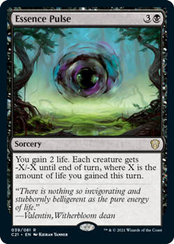 Essence Pulse : COMMANDER 2021 - 039/081 - Magic the Gathering Single Card