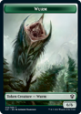 Kraken Token // Wurm Token : COMMANDER 2021 - Magic the Gathering Single Card - Image 2