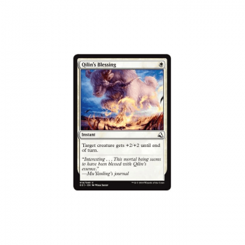 Qilin's Blessing : GLOBAL SERIES: JIANG YANGGU AND MU YANLING 14/40 - Magic the Gathering Single Card