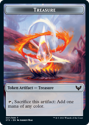 Treasure Token // Spirit Token (FOIL) - STRIXHAVEN: SCHOOL OF MAGES - Double Sided Token - Magic the Gathering Single Card