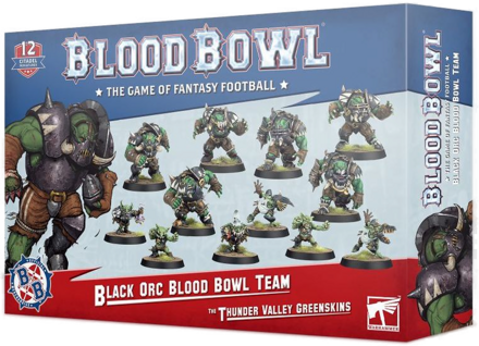 Blood Bowl : Black Orc Team - The Thunder Valley Greenskins