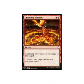 Cleansing Screech : MYSTERY BOOSTER 939 - Magic the Gathering Single Card