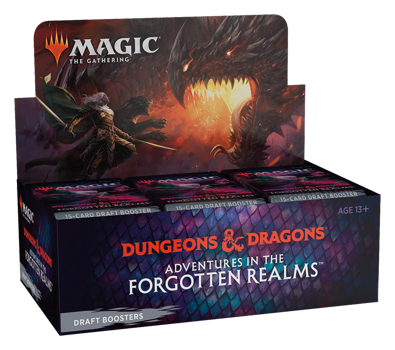 Magic the Gathering: Dungeons & Dragons - Adventures in the Forgotten Realms - Draft Booster Box (36 Packs)