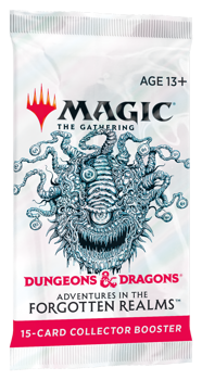 Magic the Gathering: Dungeons & Dragons - Adventures in the Forgotten Realms - Collector Booster Pack (15 Cards)