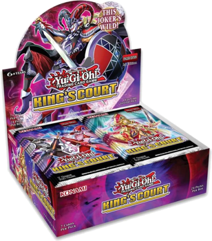 Yu-Gi-Oh! Sealed Booster BOX (24 packs) - King's Court (1st Edition)