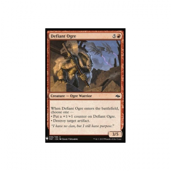 Defiant Ogre : MYSTERY BOOSTER 950 - Magic the Gathering Single Card