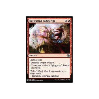 Destructive Tampering : MYSTERY BOOSTER 954 - Magic the Gathering Single Card