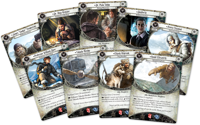 Arkham Horror The Card Game Edge of the Earth Investigators Expansion