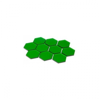 The Broken Token : Terraforming Mars Transparent Greenery Tiles (10 pcs)