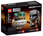 LEGO&reg; Star Wars Brickheadz The Mandalorian and The Child (75317)