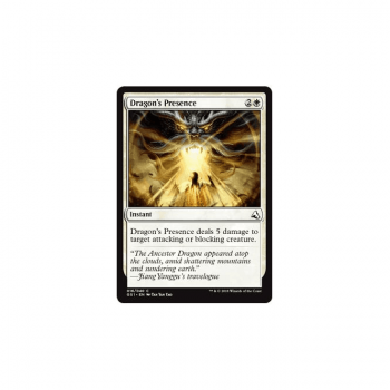 Dragon's Presence : GLOBAL SERIES: JIANG YANGGU AND MU YANLING 16/40 - Magic the Gathering Single Card